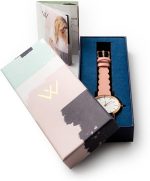 Wristology 29 Options - Maxi Leather Band Roman Numerals Boyfriend Watch - Interchangeable Genuine Leather Strap - Large Easy to Read Analog Face for Women or Men - Image 6